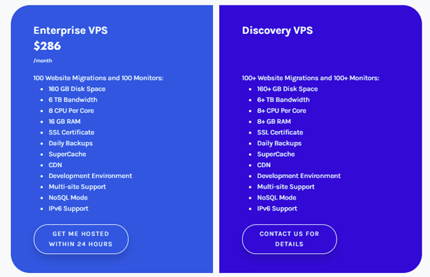 Enterprise VPS pricing